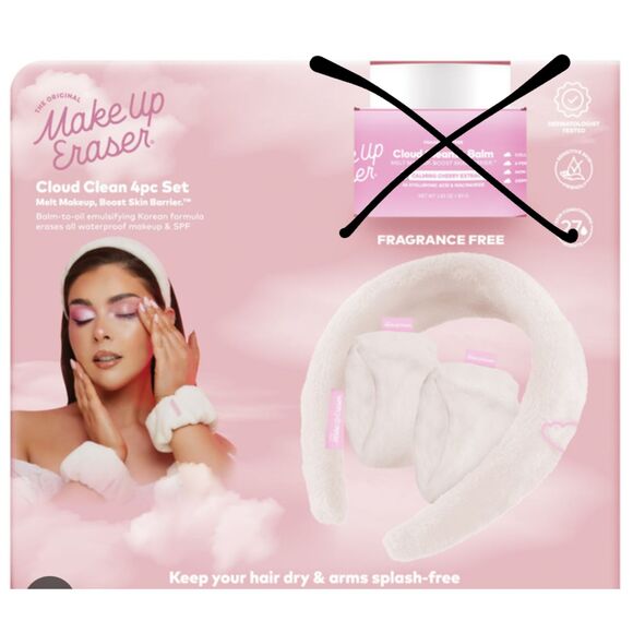 Spa Headband and Wrist Splash Guards Make Up Eraser - Picture 4 of 4